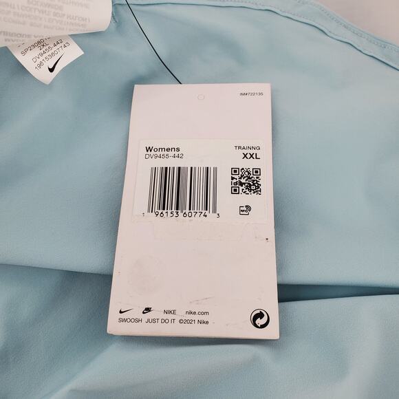 Nike Womens XXL Dri Fit Light Blue Skort Pockets New - Picture 6 of 8